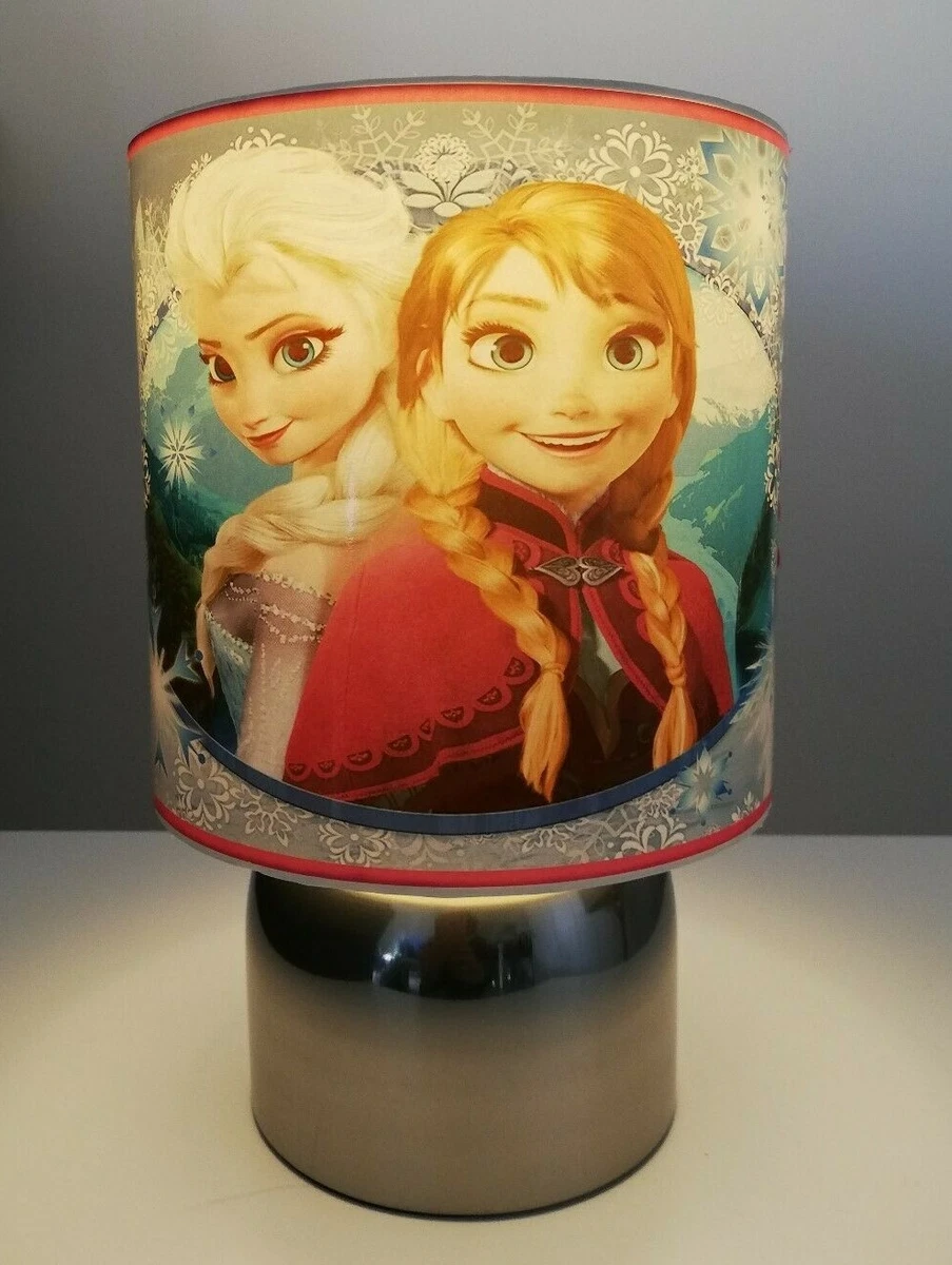 Frozen Ana Elsa Touch lamp princess lamp 3 settings Girls bedroom night light