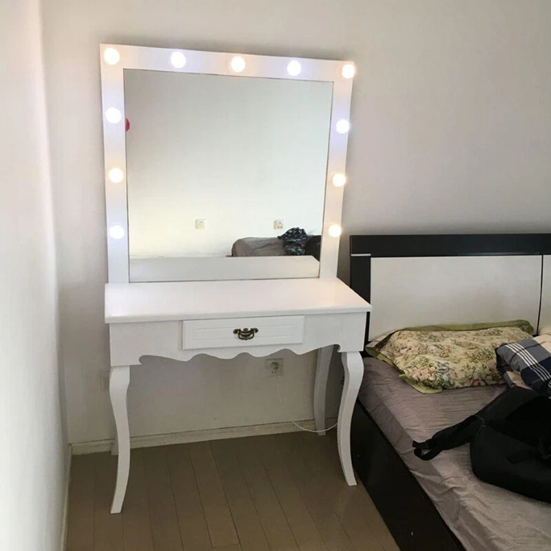 Vanity with 2024 chair and lights
