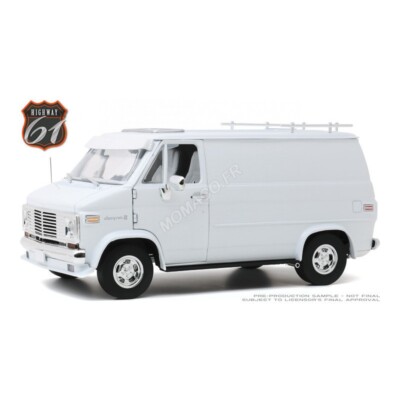 Modèle Réduit Chevrolet Van G-Series 1976 Blanc 1:18