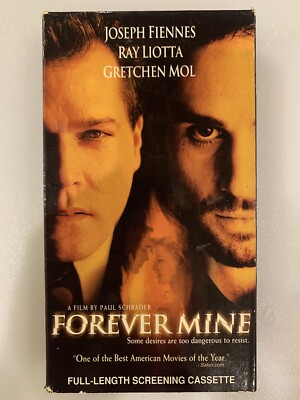 Forever Mine (VHS, 2001) Joseph Fiennes Ray Liotta Gretchen Mol