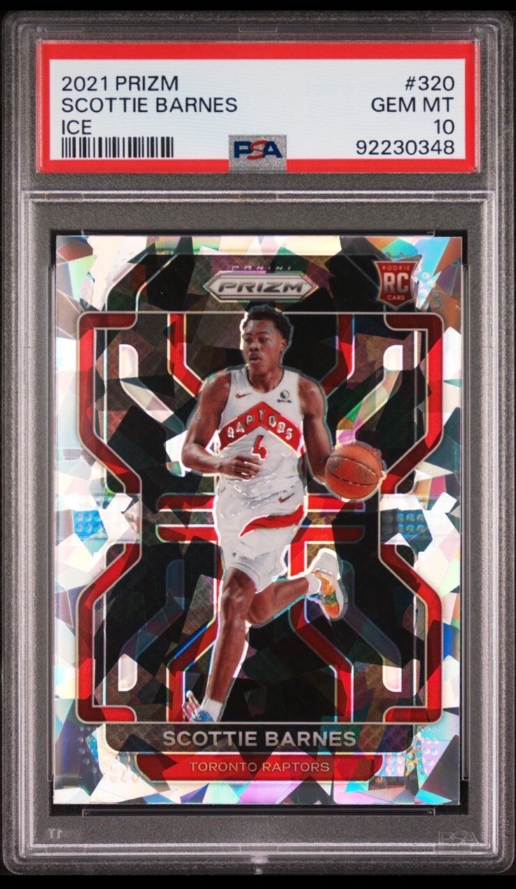 Scottie Barnes 2021 Prizm #320 Ice Price Guide - Sports Card Investor