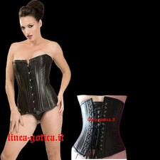 Corsetto bustino pelle dark gothic goth fetish sexy