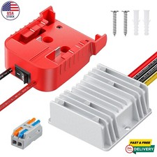 18 V to 12 V Step Down Converter for Milwaukee M18 Battery, DC Power Adapter DIY
