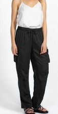 NWT Johnny Was Leeshie Workwear Pant Women's XL Black