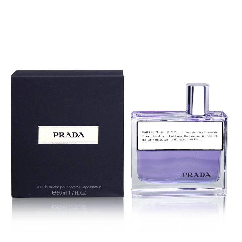 Prada Amber Pour Homme by Prada 1.7 oz Eau de Toilette Spray Brand New  8435137704248