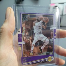 2020-21 Panini Clearly Donruss - LeBron James #49 for sale online