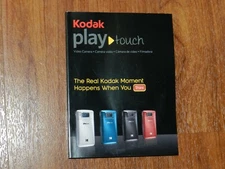 Genuine OEM Kodak Quick Start Manual for zi10 Playtouch - 28 Pages ENG SPA FRA P