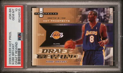 2006-07 Fleer Hot Prospects - Draft Rewind Kobe Bryant #DR-BR for