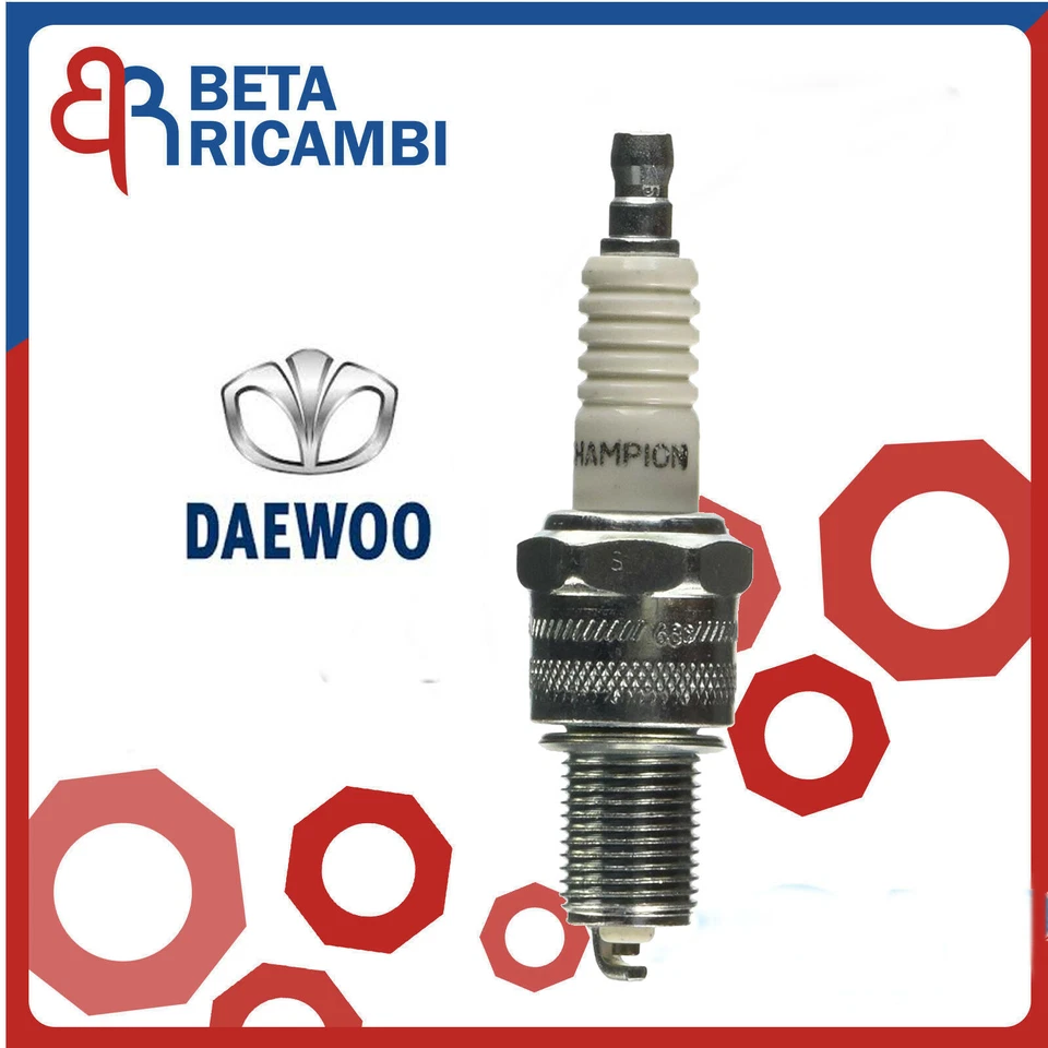 Candela Chevrolet Daewoo Matiz 0.8 1.0 Candele accenzione 3 Pezzi - Immagine 2 di 4