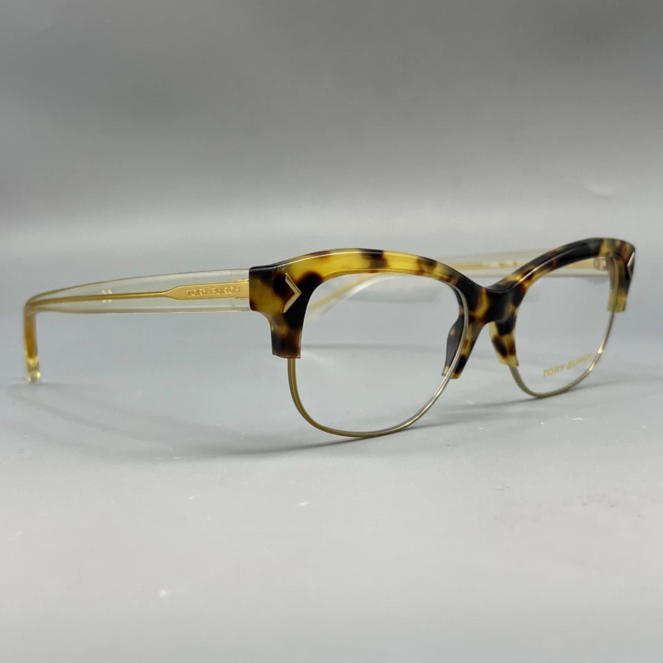 Tory Burch TY 2083 1706 Havana Eyeglasses Frames 53-17-140mm w/ Case AUTHENTIC - Image 4 of 4