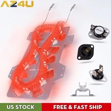 DVE45T3200W/A3 DVE45T3200W A3 Samsung Dryer Heating Element & Fuses