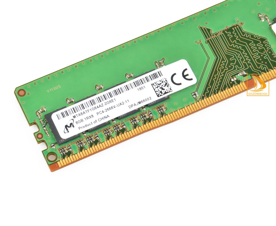 Micron 8GB 1RX8 PC4-21300 DDR4-2666MHz 288PIN UDIMM Desktop Memory RAM - Image 2 of 4