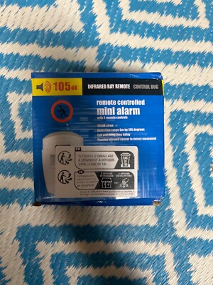 Remote controlled mini alarm  with 2 remote controls