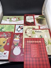 10 Hallmark Christmas Greeting Cards with Envelopes   New Lot 42