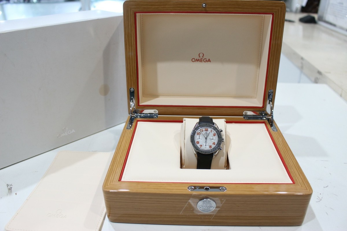 Omega Speedmaster Reduced Mother of Pearl Chronograph Automatic