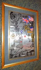 Cotswold Etchings American British Heritage Scotland Wales England Framed