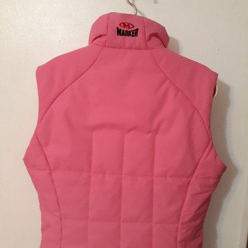 Marker Ski Vest Women's Pink Black Full Zip Size 8(M) - Picture 4 of 11
