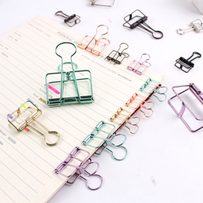 5/10/20/50 Stücke Foldbackklammern Klemmen Foldback-Clips Binderclips