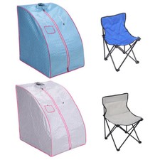 Portable Home Steam Sauna Tent Spa Slim Loss Weight Full Body Detox Therapy Set