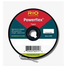 RIO POWERFLEX TIPPET 30YDS COPOLYMER FLY FISHING LEADER MATERIAL TROUT FISHING