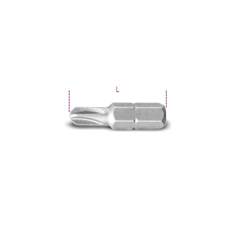 INSERTI PER AVVITATORI PER VITI CON IMPRONTA TORQ-SET® AD INNESTO ESAGONALE 1/4