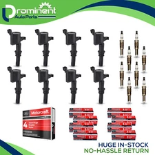 8 Ignition Coil & 8 Motorcraft Spark Plug for Ford Expedition 2005-2008 5.4L V8