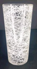 Vtg White Spaghetti String Highball Glass Replacement MCM Hazel Atlas Barware