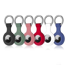 AirTag Case For Apple Air Tag Cover Tracker Silicon Car Key Ring KeyChain Holder