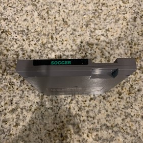 Soccer Nintendo NES CIB Complete black box 5-screw READ DESCRIPTION