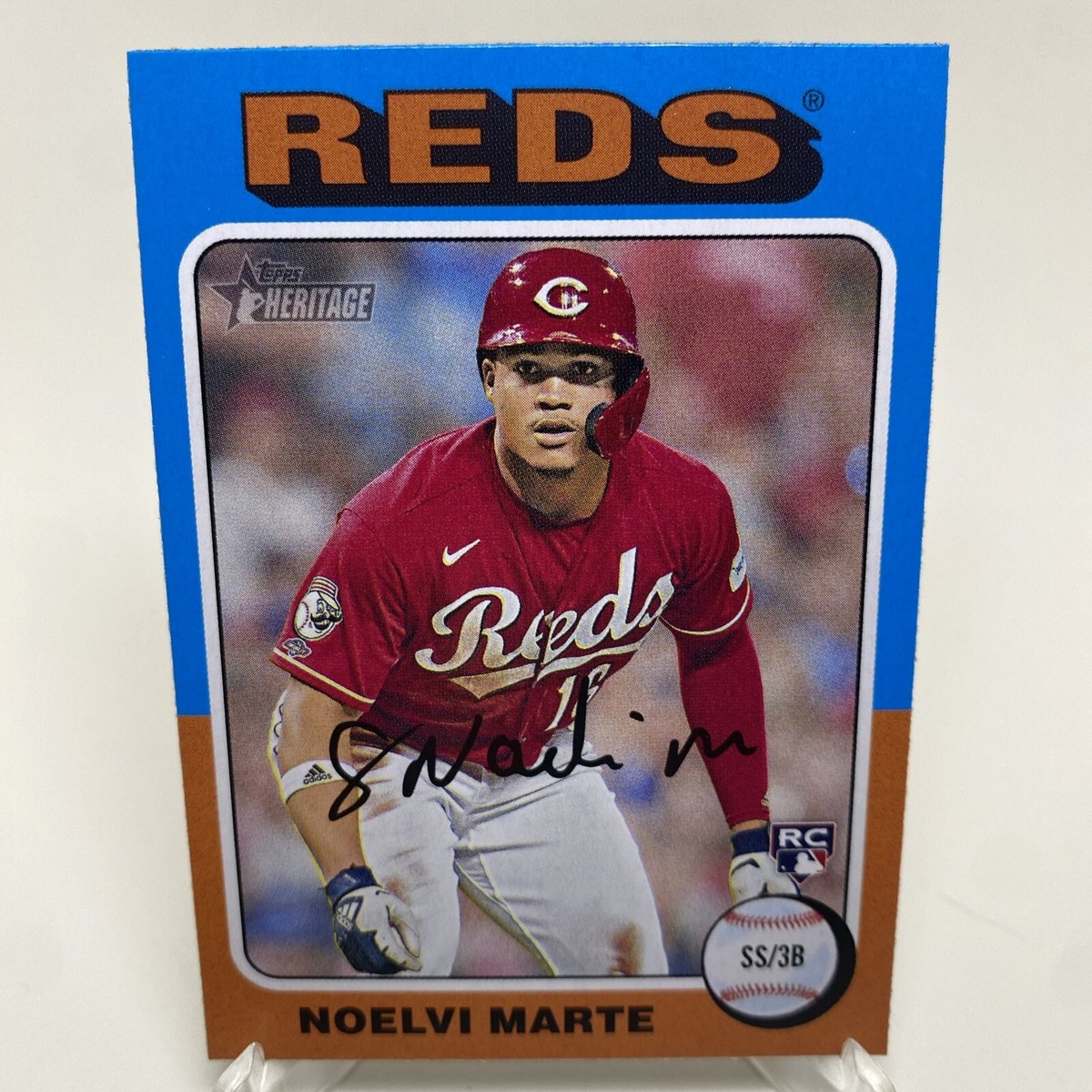 2024 Topps Heritage - Noelvi -Marte - ROOKIE - #301 | eBay