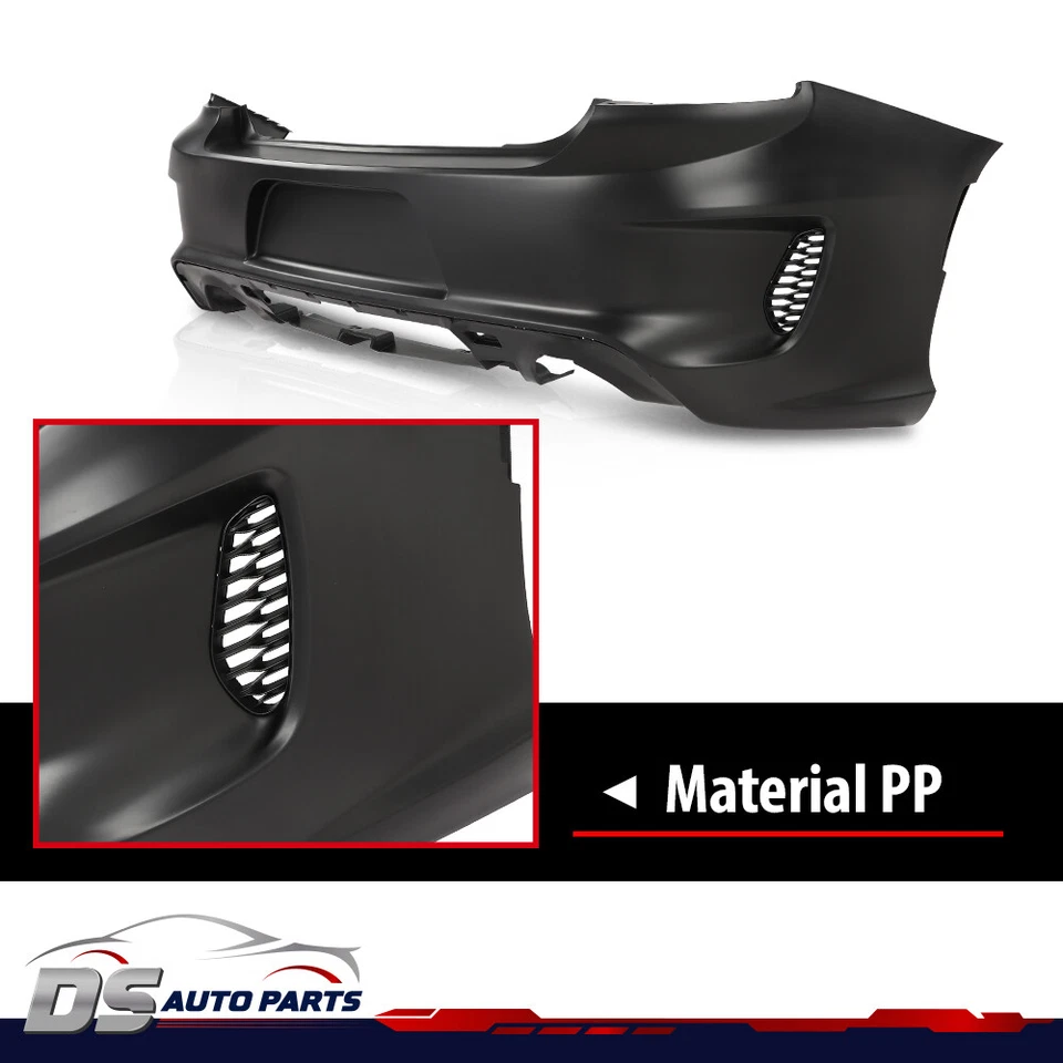 Fit For 2015-2023 Dodge Charger W/ Side Vents Rear Bumper Cover Fascia NEW  Foto 4 de 4