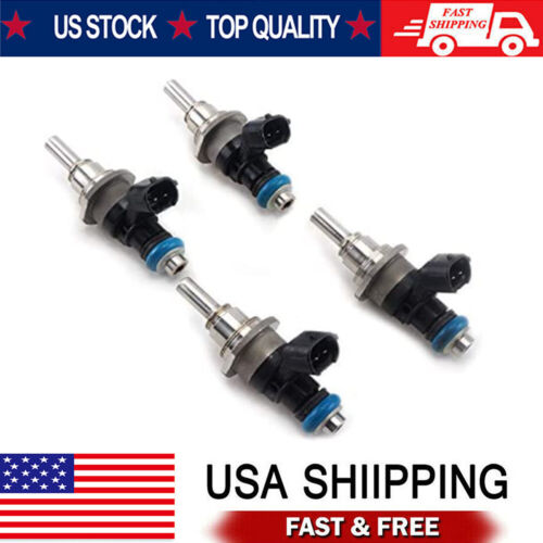 4Pcs Fuel Injector Fit for Mazda Speed 3 6 CX-7 Turbo 2.3L L3K9-13-250A E7T20171 - Picture 1 of 7