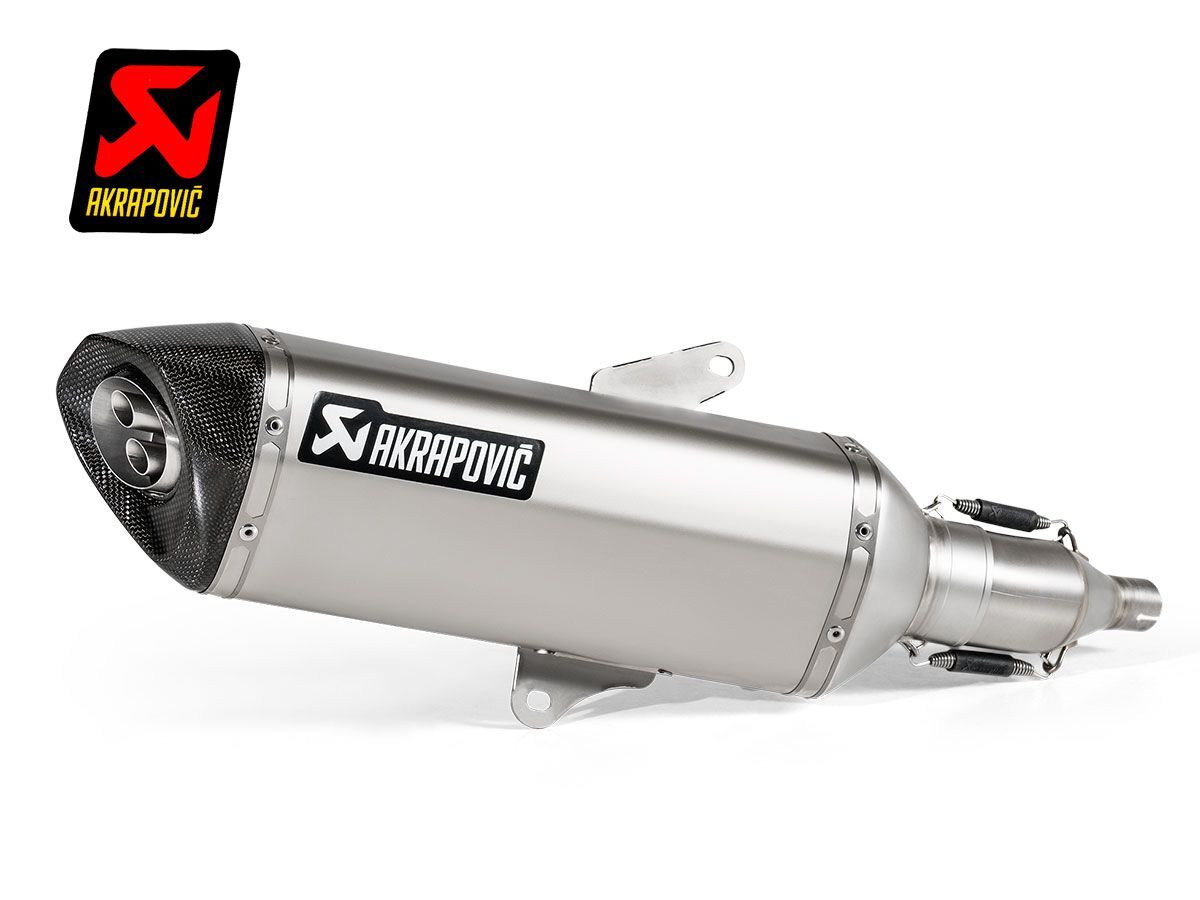 TERMINALE AKRAPOVIC TITANIO PER FORZA 250 / 300 2018-2020