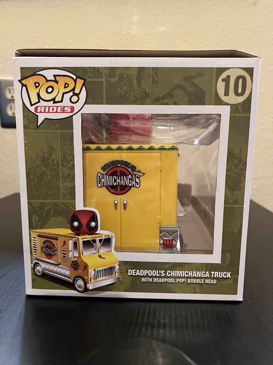  Funko Pop Rides: Deadpool's Chimichanga Truck Action Figure :  Toys & Games