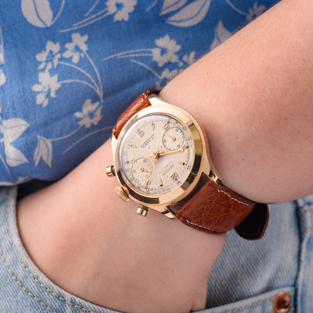 vintage hermès watches for sale