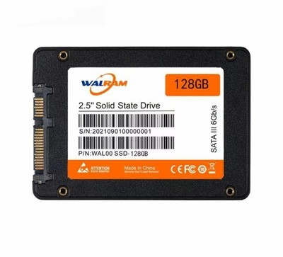 WalRam SSD SATAIII 6Gb/s 2.5'' Solid State Drive 3D NAND 128GB New