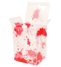 Funko POP! Bloody Red Splatter 0.5mm Protective Cases Storage 4" Display Boxes