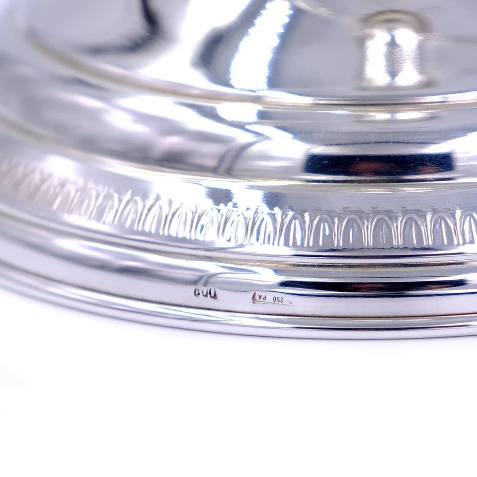 Итальянский канделябр из чистого серебра с тремя руками в стиле ампир - Изображение 2 из 4