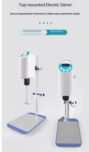 Electric Stirrer Overhead Stirrer Constant-Speed Laboratory Mixer High-Power - Picture 7 of 21