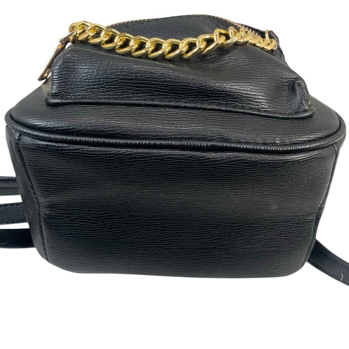 NWOT BEBE Small Black Gianna Backpack Handbag Vegan Leather  display picture 3