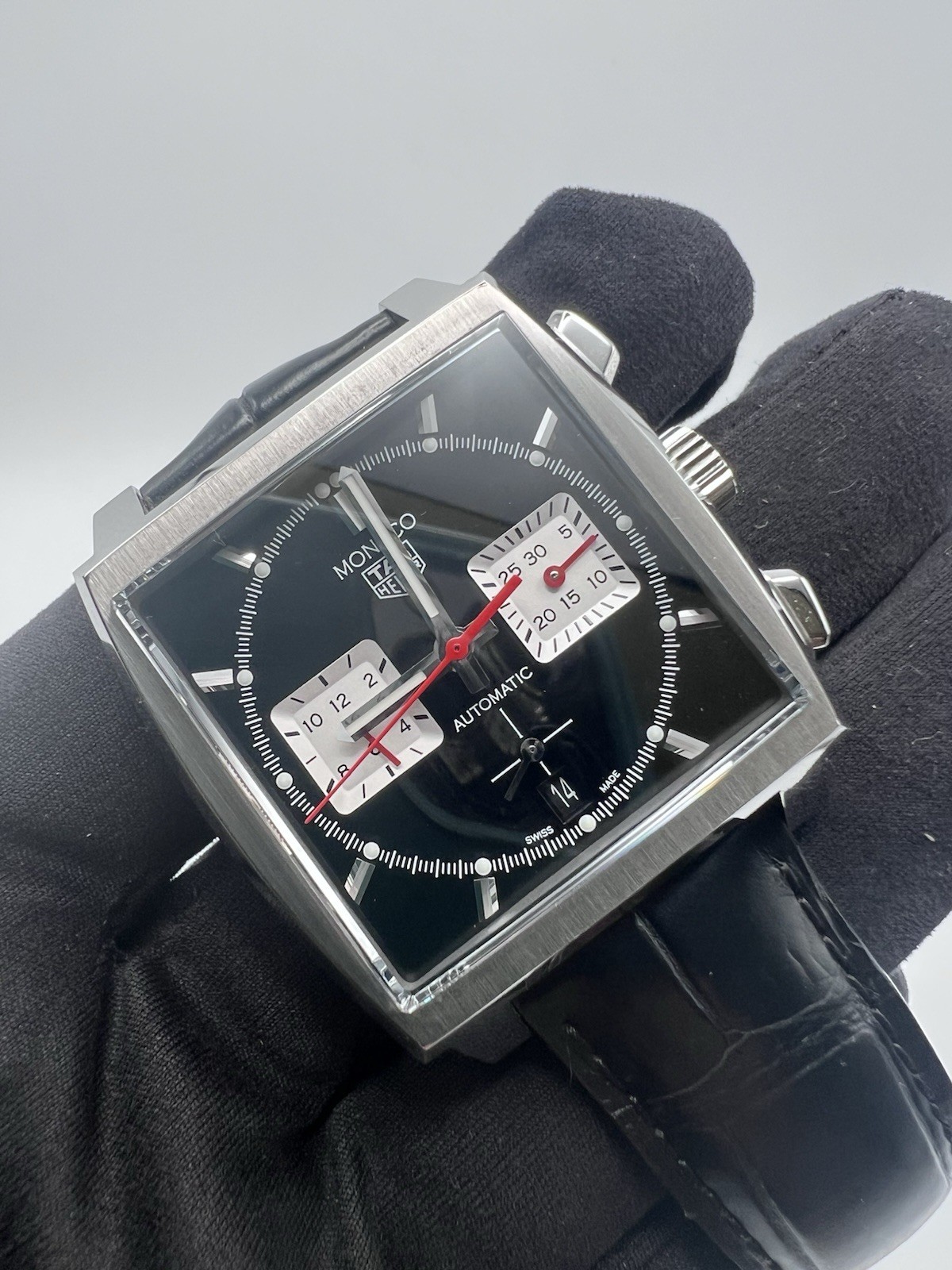 TAG Heuer Monaco Black Dial 2024 CBL2113.FC6177