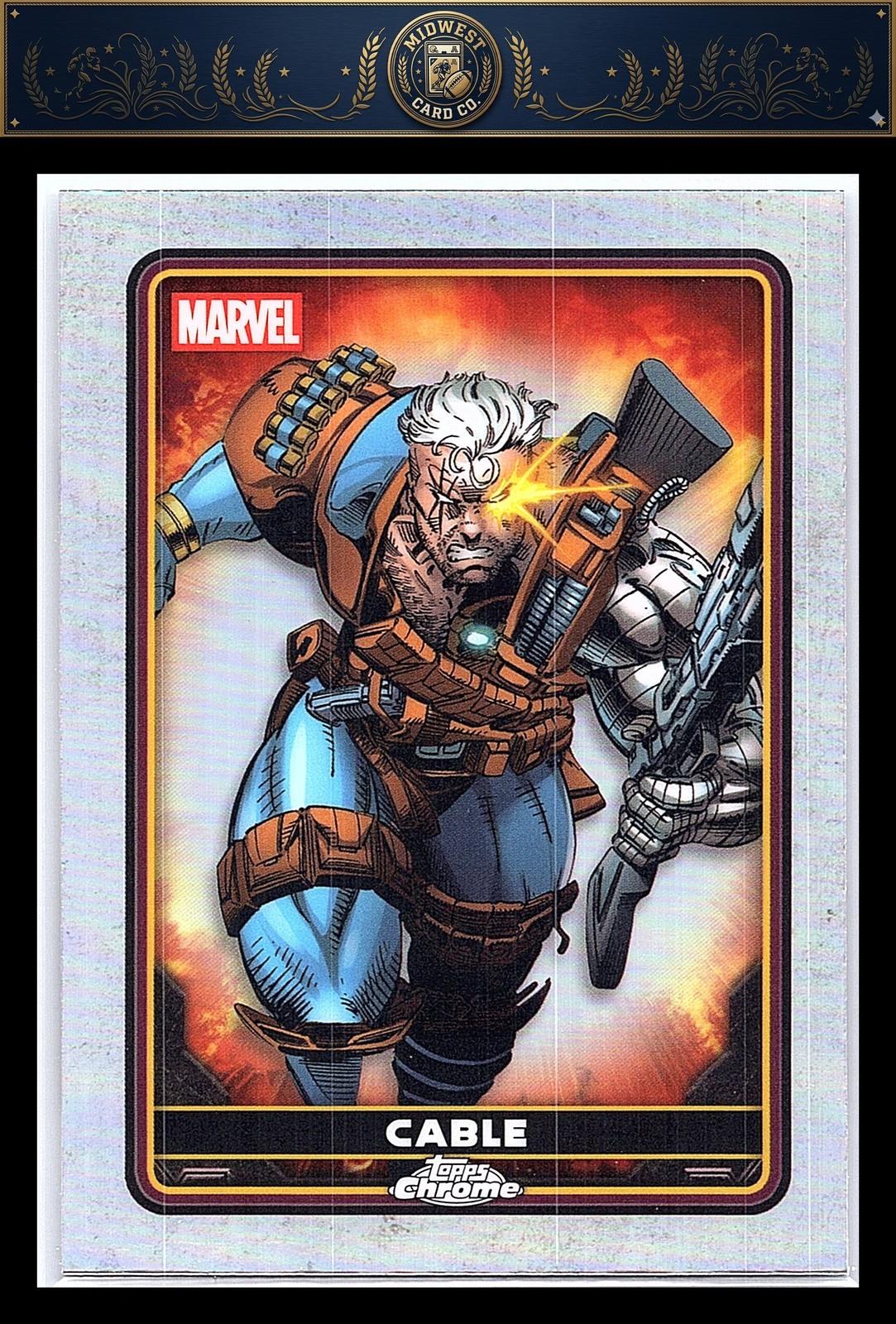 Cable 2025 Topps Chrome Marvel Deadpool #3 Refractor
