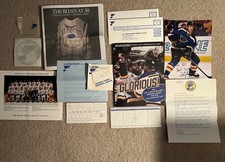 Huge Mixed Lot NHL St Louis Blues Memorabilia 1970s to 2019 Autograph Books etc 