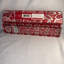 NIB Vera Bradley Folkloric Pencil Set - 10 2 Pencils  Sharpner - Retired 2011