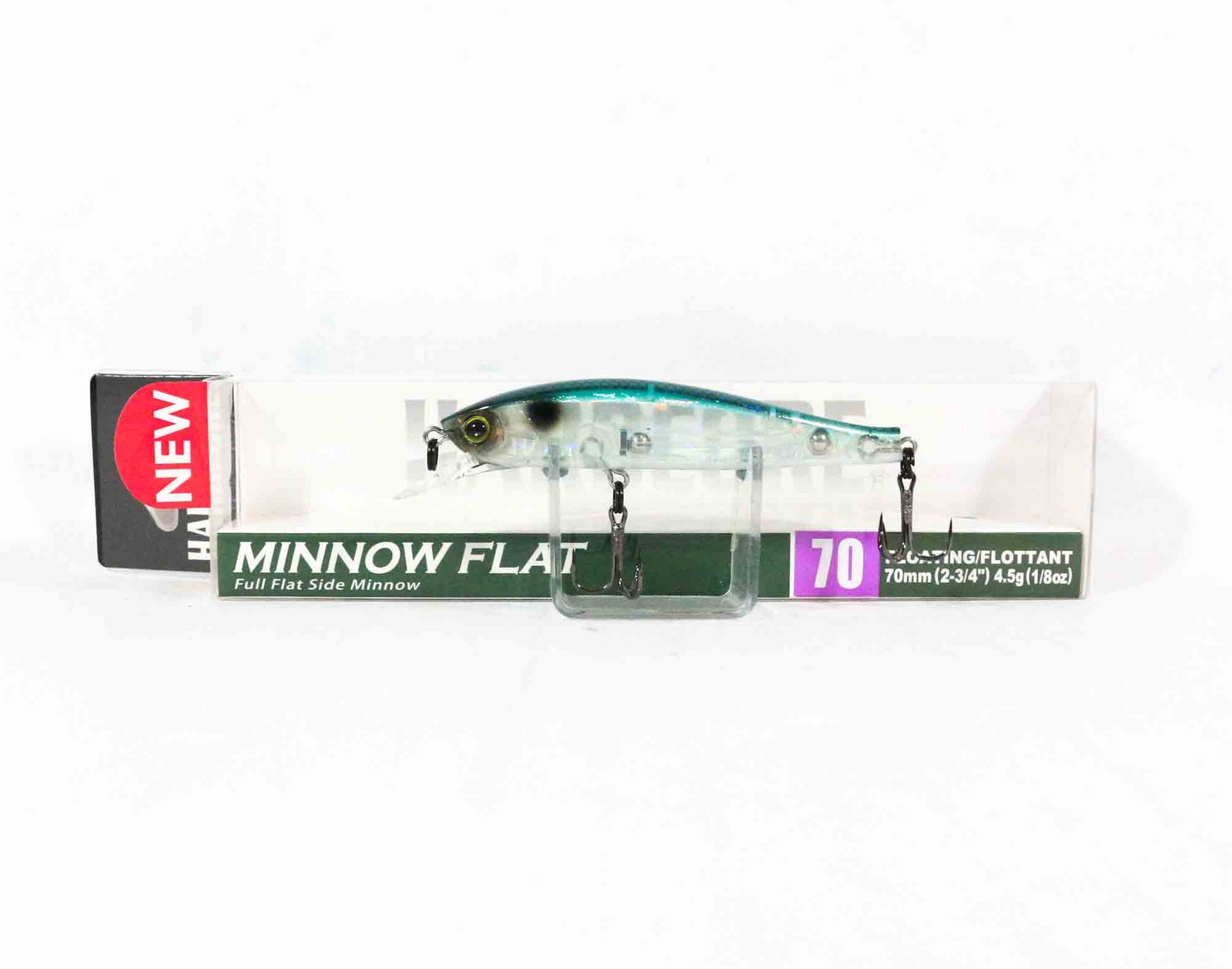 Yo Zuri Duel Hardcore Minnow Flat 70F Floating Lure R1357-GSSH (3585)