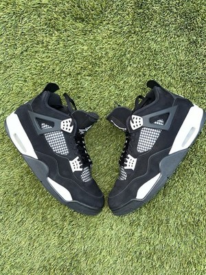 Air Jordan 4 Retro White Thunder Style FQ8138-001 Men display picture 1