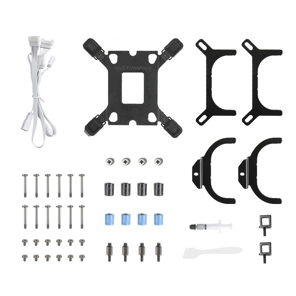 Antec Skeleton 360 ARGB White Liquid CPU Cooler 360mm Radiator 3 x 120mm PWM FAN