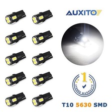 Auxito 10x T10 194 2825 Led Light Bulb 168 White Super Bright Canbus Error Free