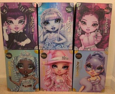 Rainbow High Shadow High Costume Ball Walmart Exclusive Complete Set NIB