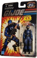 2007 GI Joe 25th Anniversary Cobra   The Enemy Soldier Trooper Figure Foil Card